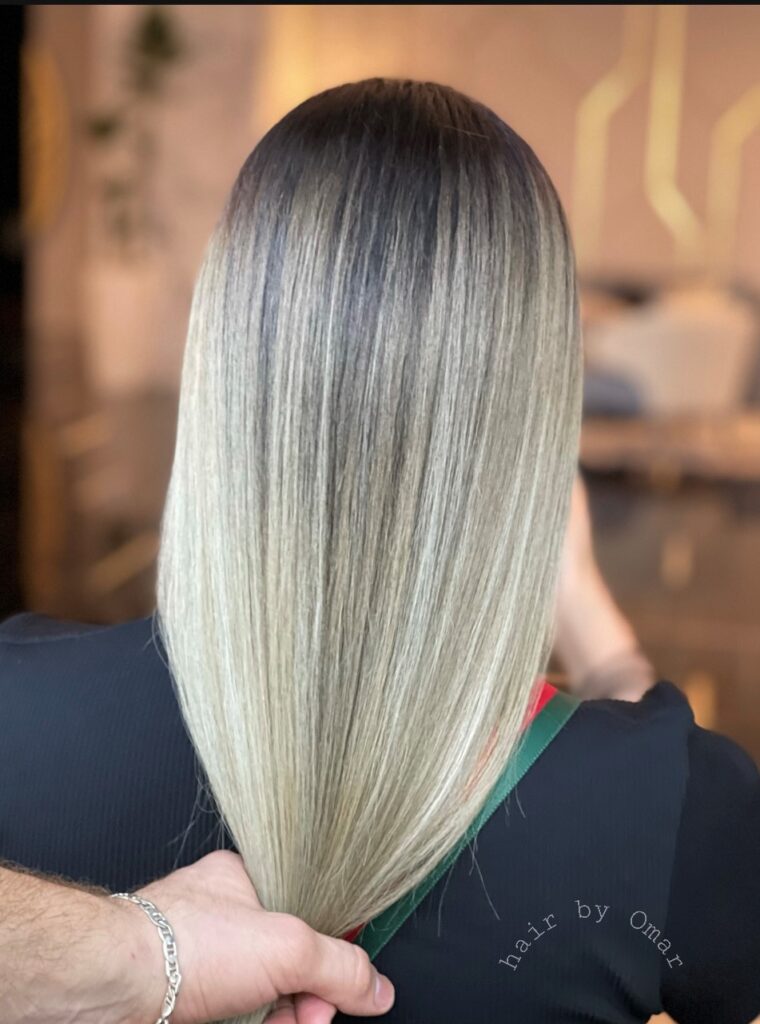 Ash Light Beige Blond hair